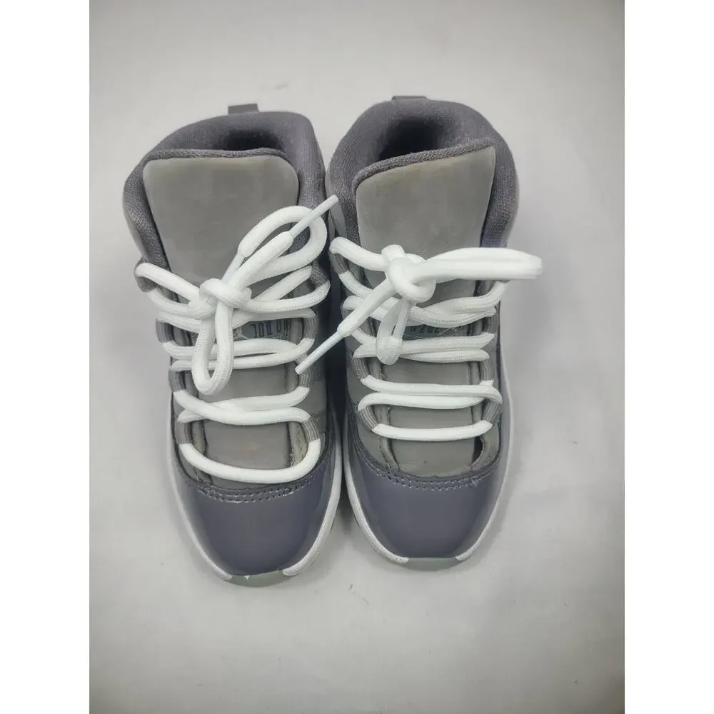 Jordan 11 Retro Cool Grey 2021 TD (Toddler) - Size 10C (378040-005)